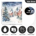 thumbnail image 3 of Christmas Trees in Winter Print Dishwasher Magnet Cover Magnetic Dishwasher Refrigerator Sticker Door Home Decorative Art Kitchen Panel Decal 23x26 Inch, 3 of 6
