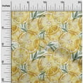 thumbnail image 2 of oneOone Cotton Poplin Twill Yellow Fabric Leaves & Lemon Sewing Fabric By The Yard Printed Diy Clothing Sewing Supplies 56 Inch Wide, 2 of 6