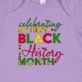 thumbnail image 4 of Inktastic Celebrating My First Black History Month for Kids Boys or Girls Baby Bodysuit, 4 of 5