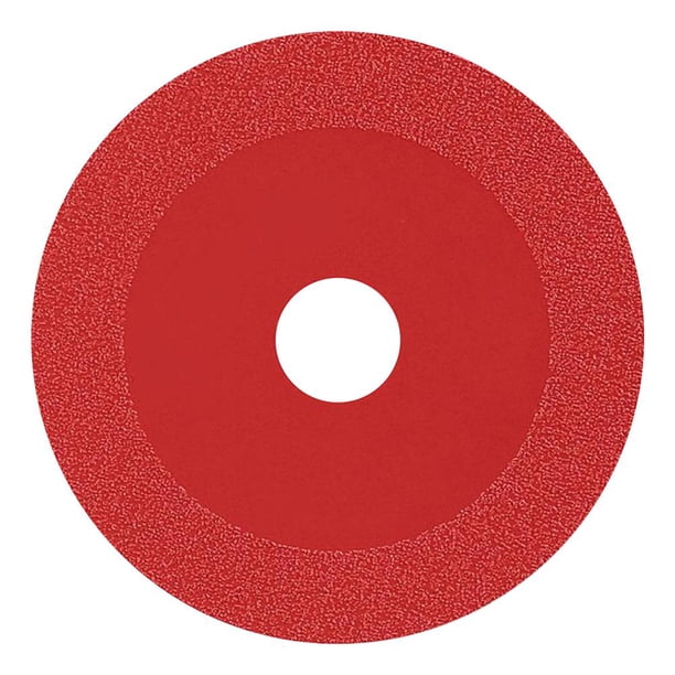 Rueda de corte de diamante Ruedas de corte de 100 mm para azulejos de vidrio Jade (rojo)