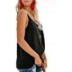 thumbnail image 2 of Blusas sin mangas casuales sueltas con cuello en V y botones sexys para mujer Zhivalor  WRHS-203-3, 2 of 4