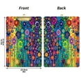 thumbnail image 2 of Acrylic Writing Board Gold12.5*9 Inch Clipboards Transparent Acrylic Material Suitable For Office Classroom Teachers Fashion Bloggers Stationery Enthusiasts Purple Flowers and Butterflies, 2 of 9