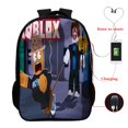 thumbnail image 1 of Robloxmochila con impresión Digital 3D, morral a todo color de 13 pulgadas con cremallera para estudiantes del Campus, mochila escolar de gran capacidad, regalo de cumpleaños, 1 of 4