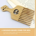 thumbnail image 3 of QJUHUNG Wooden Hair Pick Comb for Curly Hair Styling, 3 of 6