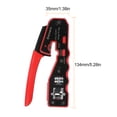 thumbnail image 2 of Professional Red RJ45 All-in-One Crimp Tool Kit: Pass-Through Crimper for Cat5/Cat5e/Cat6/Cat6a Cables, Includes 100 Gold-Plated Connectors, 100 Blue Boots, Network Pliers, Tester, Blade Set & Manual, 2 of 6