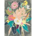 thumbnail image 3 of Vess, June Erica 15x18 Black Modern Framed Museum Art Print Titled - Fauvist Flora II, 3 of 5
