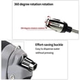 thumbnail image 7 of Aquoxis Pressure Washer, 2 Pcs Portable High-Pressure Water Jet with 360° Rotating Nozzle & Foam Pot, 3 Spray Modes, for Car & Home Cleaning,No Water Pipe, 7 of 7