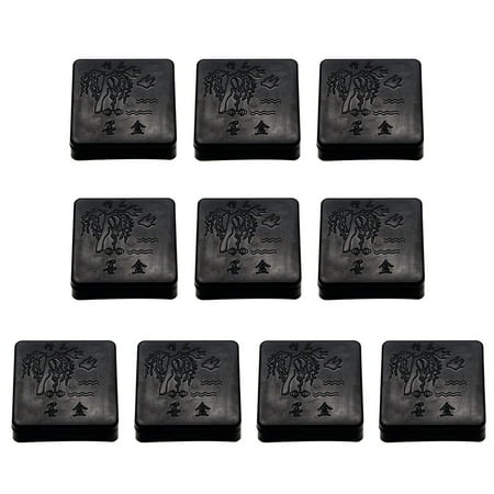 

10pcs Square Inkstone with Lid Sumi Painting Inkslab Calligraphy Ink Stone