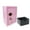 Pink, variant on YIEMEEN for Creative Mini Metal Coin Bank Locker with Keys Kids Money Saving Jar Children Deposit Security Safe Box for Case Orn