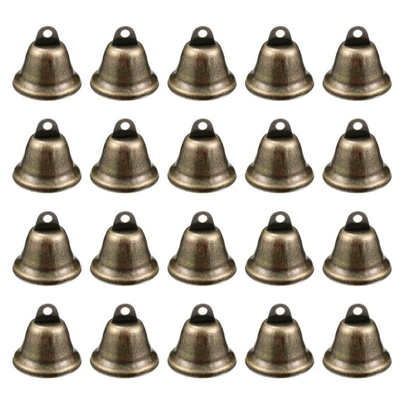 Beaupretty Bells Instrument Pendant Metal Bell Alloy Easy to Use for Party Decoration 20pcs