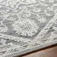 thumbnail image 6 of Hauteloom Derya Recycled Material Living Room, Bedroom Area Rug - Traditional - White, Charcoal, Black - 9' x 12', 6 of 6