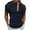 Mens T-Shirts Navy, variant on T Shirts for Men with Zipper Collared Short Sleeve Golf Tshirts Shirt Mens Casual Pullover Breathable Color-Block Lapel Workout Tees Tops