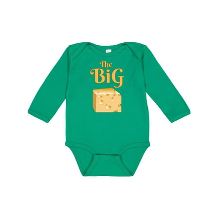 

Inktastic The Big Cheese Gift Baby Boy Long Sleeve Bodysuit