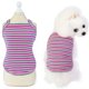 thumbnail image 3 of Chaleco De Algodón A Rayas Para Perros, Ropa Para Mascotas, Chaleco Suave Transpirable Para Mascotas, Disfraz, Camiseta Para Cachorros, Disfraces Advancent PT002647-13, 3 of 5