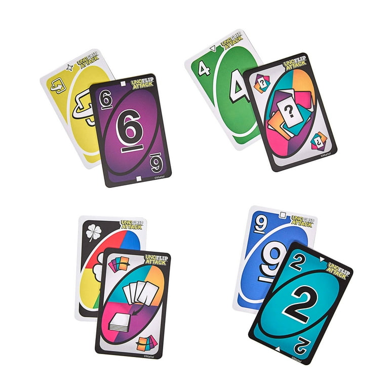 Juego uno attack cartas sale