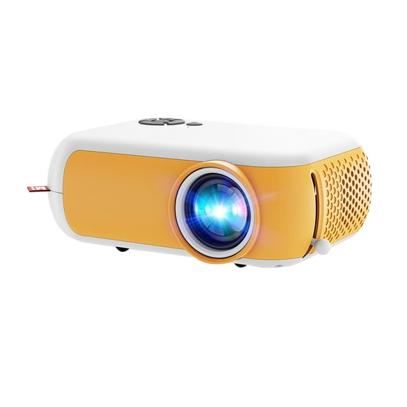 Mistaha Portable Mini Micro Projector A10 Basic Version with 1080P HD Resolution, 14-80 inch Screen Size, USB/SD Support, Remote Control - Ideal for Home Entertainment