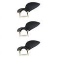 thumbnail image 1 of 3 Pcs Repose-Terrure pour Violon 3/4 4/4 en Bois avec Support Standard Noir, 1 of 7