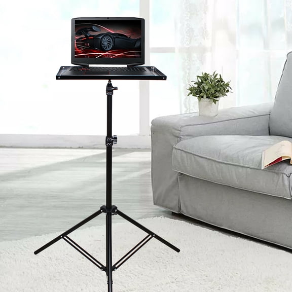 DENEST Adjustable Laptop Table Stand DJ Tripod Stand Computer Notebook Desk Heavy Duty