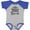 Baseball Heather and Royal, variant on Inktastic Nonna and Nonno Love Me Boys or Girls Baby Bodysuit