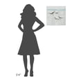 thumbnail image 4 of Global Gallery Avery Tillmon 'Sandpipers Square I Gray' Canvas Wall Art, 4 of 4
