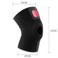 thumbnail image 2 of Genouillères pour la Douleur au Genou, Sangle de Soutien du Tendon Rotule de Compression Réglable pour les Hommes Femmes (Noir), 2 of 6
