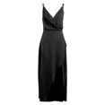 thumbnail image 5 of Icvfdpl Robes Décontractées pour Femmes, Robe Moulante Fendue Sans Manches Ourlet Fendu Printemps Usage Quotidien Extensible Fluide Tendance Robe d'Été pour Femmes, P, 5 of 5