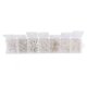 thumbnail image 4 of Round Bead Ear Stud Earring Hooks Jump Ring with Plastic Box Girl for Jewelry Making Family Gifts DIY Enthusiast ANGGREK Otros, 4 of 8