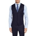thumbnail image 5 of Mens Ticket Pocket Three Piece Modern Fit Navy Modern Fit, 5 of 6