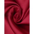 thumbnail image 5 of DARING DIVA Women's Satin Silky 3/4 Sleeves Tie Waist Loungewear Robes S Red, 5 of 6