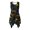 Colorful Dinosaur Theme, variant on HELLHERO Ladies Irregular Hem Casual Dress, Cartoon Magic Dinosaur Pattern Side Pockets Sleeveless Sundress, Tank Round Neck Summer Sleeveless Dress for Party