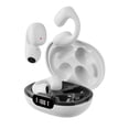 thumbnail image 2 of Open-Ear Bluetooth Headphones & 32GB MP3 Player, IP68 Waterproof, Bone Conduction Headphones, Secure Fit for Workouts, Running and Swimming, Built-in Microphone, App(White), 2 of 7