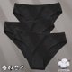 thumbnail image 3 of Bragas de algodón con patrón de diseño Jacquard para mujer, ropa interior Sexy, lencería femenina, calzoncillos íntimos de Color sólido, 3 of 5