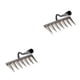 thumbnail image 1 of Monstrate Herramienta de rastrillo de clavos artefacto hecha de acero al carbono para aflojar eficazmente el suelo herramientas fáciles de usar Type3 NO3, 1 of 6