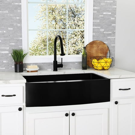 Stainless Steel 33 Inch Single Bowl Apron Front Farmhouse Kitchen Sink