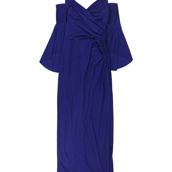 Ralph Lauren Womens Tiffin Gown Dress, Blue, 2