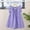 Purple, variant on Dresses for Girls Cute Birthday Girl Dress Toddler Fancy Girls Dresses 2T