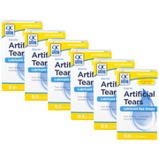 6 Pack Quality Choice Artifical Tears Sterile 0.5oz Each