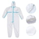 thumbnail image 3 of Traje de protección Mono con capucha para exteriores Ropa de seguridad desechable para taller de laboratorio, 3 of 5
