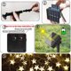 thumbnail image 2 of Luces de cadena de estrellas solares de Navidad al aire libre, luces de cadena LED solares 6.5m 30 luces-8 modos solares coloridos ACTIVE Biensenido a ACTIVE, 2 of 4
