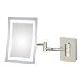 thumbnail image 1 of Kimball & Young 949-2-83HW Hardwired Single-Sided LED Rectangular Wall Mirror, Polished Nickel, 1 of 1