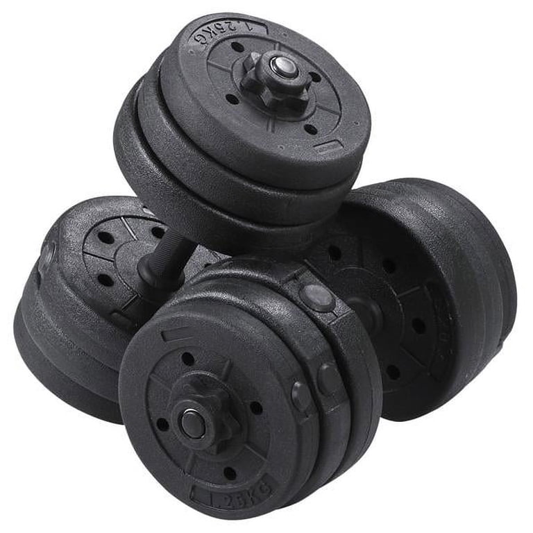 Alden Design Adjustable Dumbbell Set, 44 Lbs, Black photo 1
