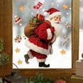 thumbnail image 4 of Santa Candy Gifts Gingerbread Self-adhesive Window Stickers Christmas Showcase Home Decoration Stickers(15.8 x 16.7in), 4 of 7