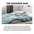 thumbnail image 7 of Cotton Cooling Blanket for Hot Sleepers & Night Sweats – Temperature-Regulating Summer Quilt with 3x Breathability, All-Season Lightweight Comforter (Twin/Queen/King Sizes) green, 7 of 7