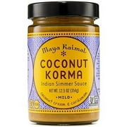 Maya Kaimal Coconut Korma Simmer Sauce, 12.5 Ounce -- 6 per case.
