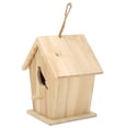 thumbnail image 3 of Crafting Birdhouse, Casas de Madera para Pájaros de Madera, Casa de Pájaros, Casa de Pájaros Duradera para Jardín para Interiores para Al Aire Libre para Casa, 3 of 7