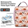 thumbnail image 2 of Halloween Lunch Box: Spooky Insulated Bag - Reusable Leakproof Tote with Pockets for School STU & Work Adults, 2 of 6