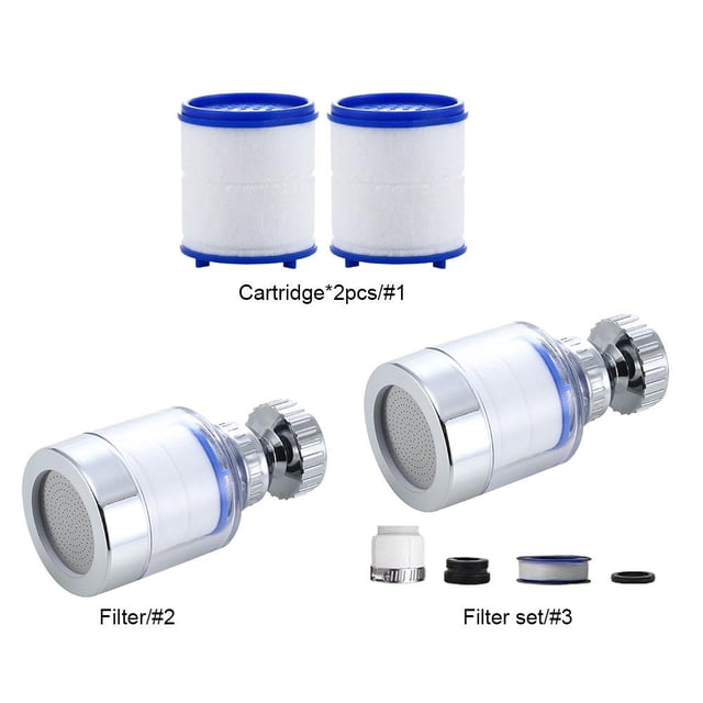 Elemento purificador de agua del grifo para el baño de la cocina del hogar (estilo A) Likrtyny Libre de BPA