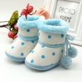 thumbnail image 2 of HUANBAI Baby Girls Boys Soft Booties Snow Boots Toddler Warming Shoes 12, 2 of 7