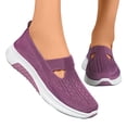 thumbnail image 5 of ibiyuan Orthopedic Shoes for Women Adjustable Upper Wide Walking Shoes for Women Mesh Knitted Woven -On White Sneakers for Women Comfortable Hands-Free Mary Jane Shoes Women Sports Shoes, 5 of 8