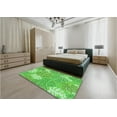 thumbnail image 4 of Ahgly Company Indoor Rectangle Patterned Emerald Green Area Rugs, 6' x 9', 4 of 6